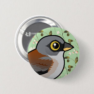 Yellow-eyed Junco 6 Cm Round Badge