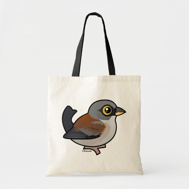 Yellow-eyed Junco Tote Bag (Front)