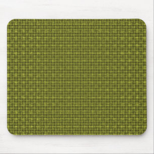 Yellow Fabric Texture Mouse Pad