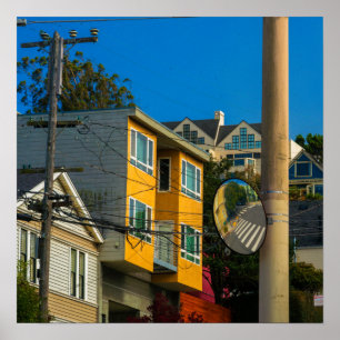 Yellow Facade Poster