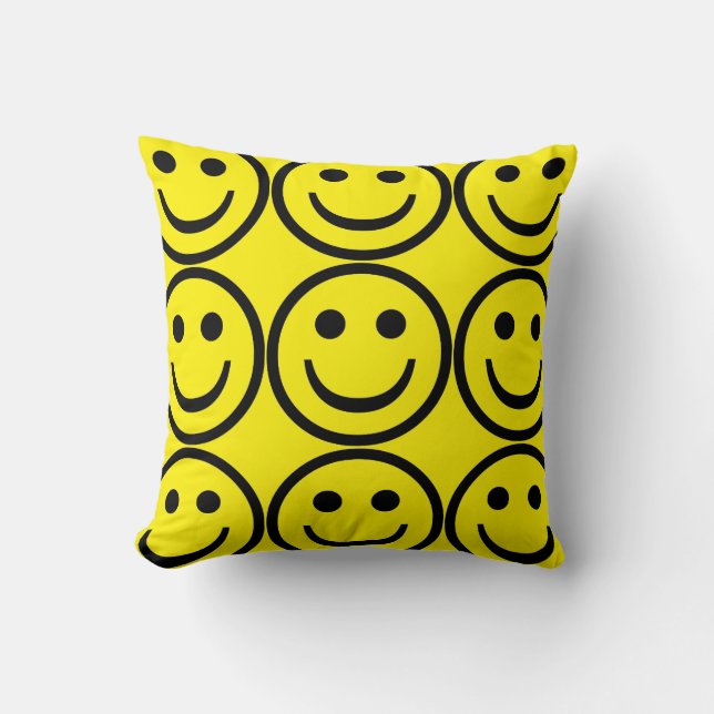 Yellow face cushion (Front)