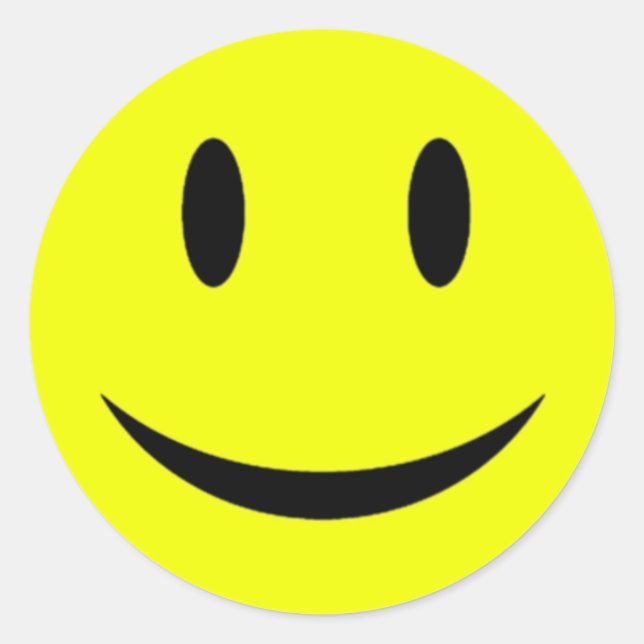 Yellow Face Sticker (Front)
