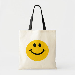 Yellow Face Tote Bag