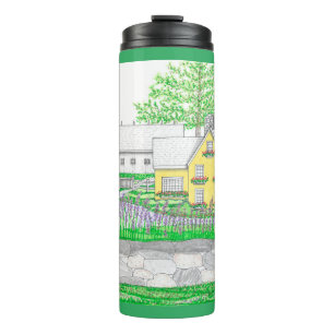 Yellow Farmhouse Thermal Tumbler