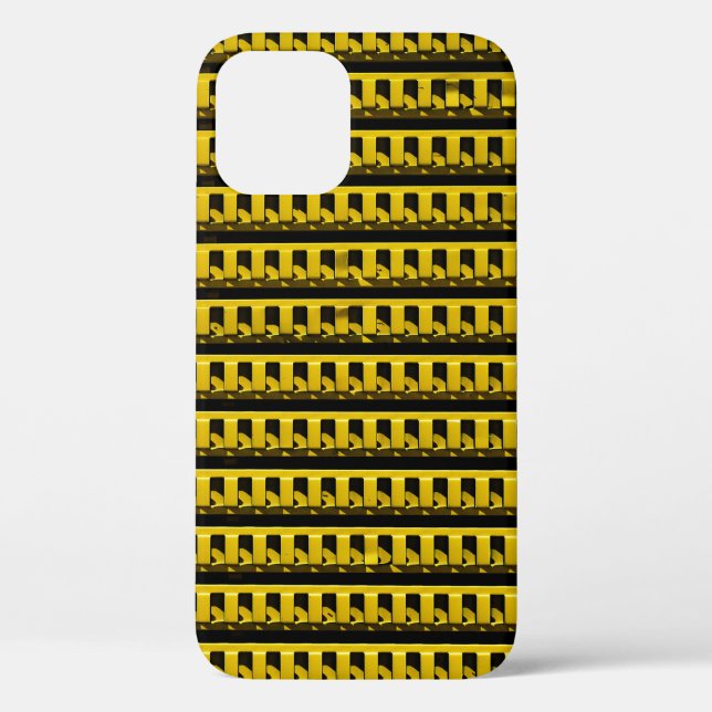 Yellow Fence Case-Mate iPhone Case (Back)