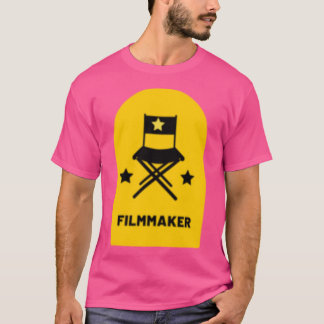 Yellow Filmmaker Directors Chair friends T-Shirt
