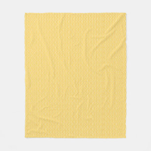 Yellow Fish Scales Pattern Fleece Blanket