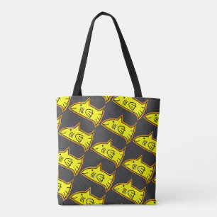 Yellow Fish Tote Bag