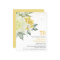 Yellow Floral 70th Budget Birthday Invitation