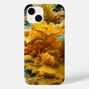 Yellow Floral Case-Mate iPhone 14 Case