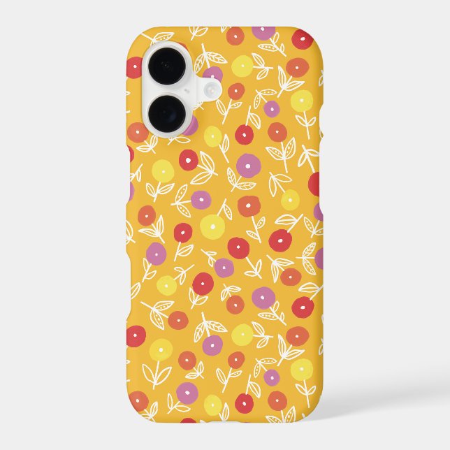 Yellow Floral Ditsy (Back)