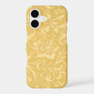 Yellow Floral Patterned