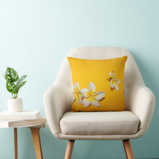 Yellow Floral Pillow