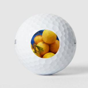 Yellow Florida Lemons Golf Balls