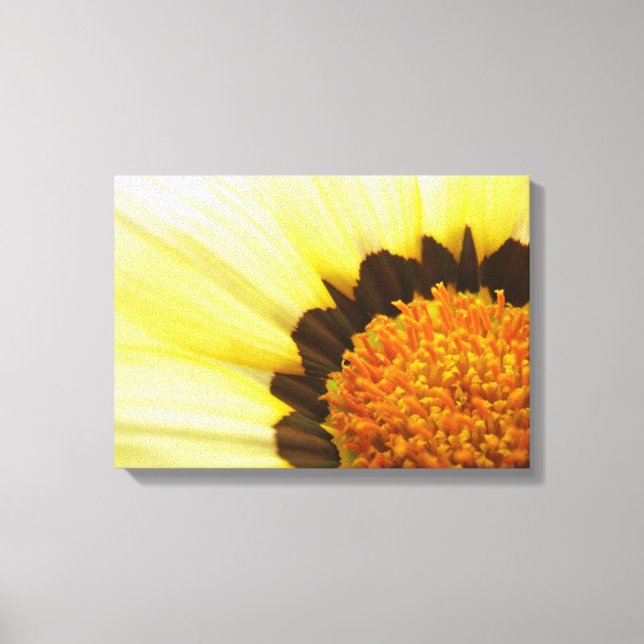 Yellow Flower Canvas Print (Front)