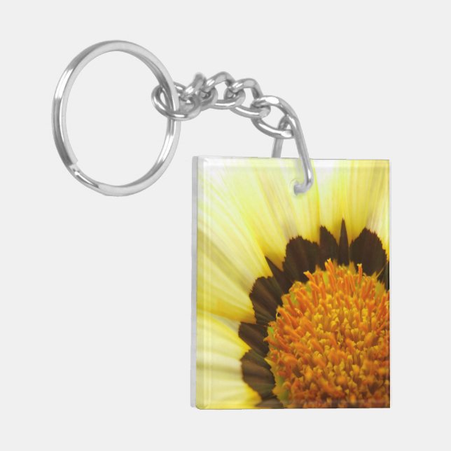 Yellow Flower Centre Keychain (Front Left)