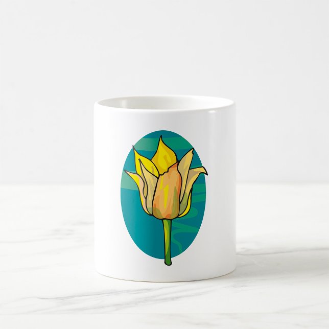 Yellow Flower Coffee Mug (Creator Uploaded)