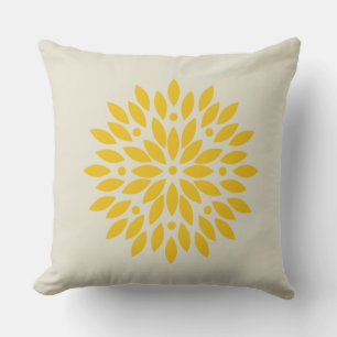 YELLOW FLOWER CUSHION