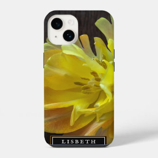 Yellow Flower Floral iPhone Case
