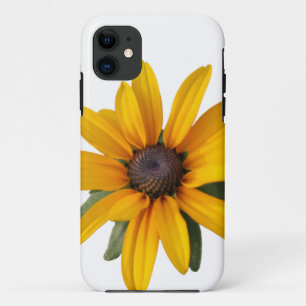 Yellow Flower Modern Simple Black Eyed Susan Case-Mate iPhone Case