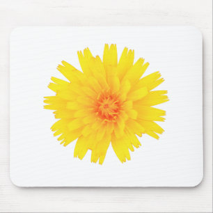 Yellow Flower Mouse Pad