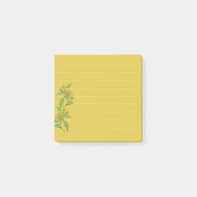 Yellow Flower Notes (Front)