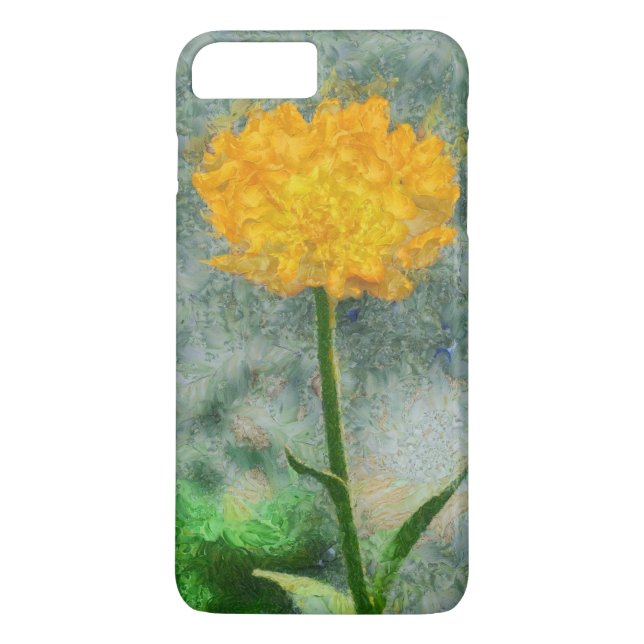 Yellow flower painting Case-Mate iPhone case (Back)