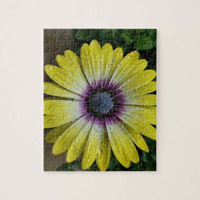 yellow flower puzzle (Vertical)