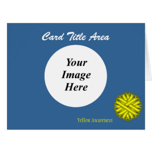 Yellow Flower Ribbon Template by Kenneth Yoncich