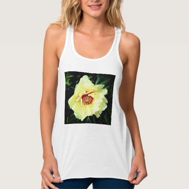 Yellow flower singlet (Front)