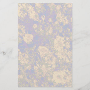 Yellow flower stationery