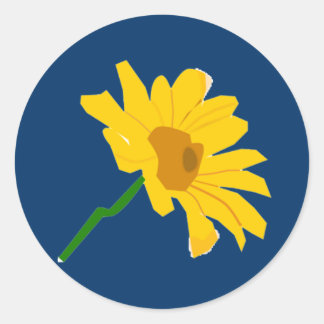 Yellow Flower Sticker