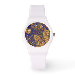 Yellow flower watch