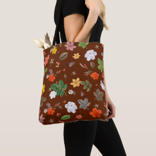 Yellow Flowers and White Roses 12 Tote Bag