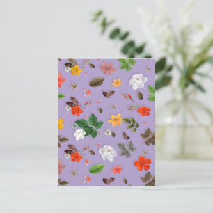 Yellow Flowers and White Roses 21 Postcard