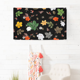 Yellow Flowers and White Roses 8 Banner