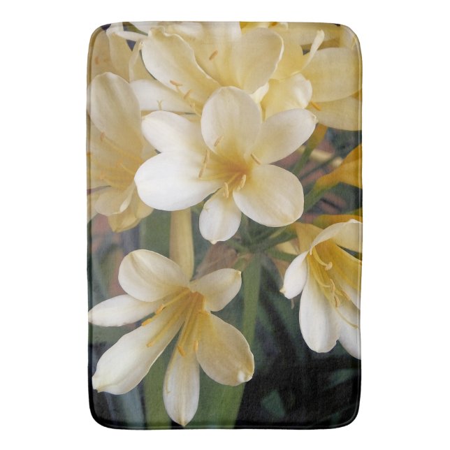 YELLOW FLOWERS BATH MAT (Front Vertical)