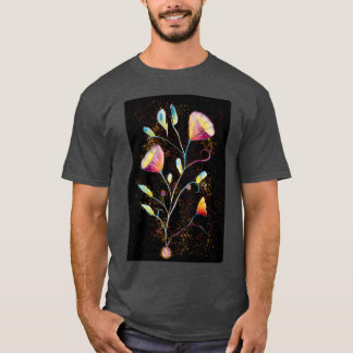 Yellow flowers in space T-Shirt