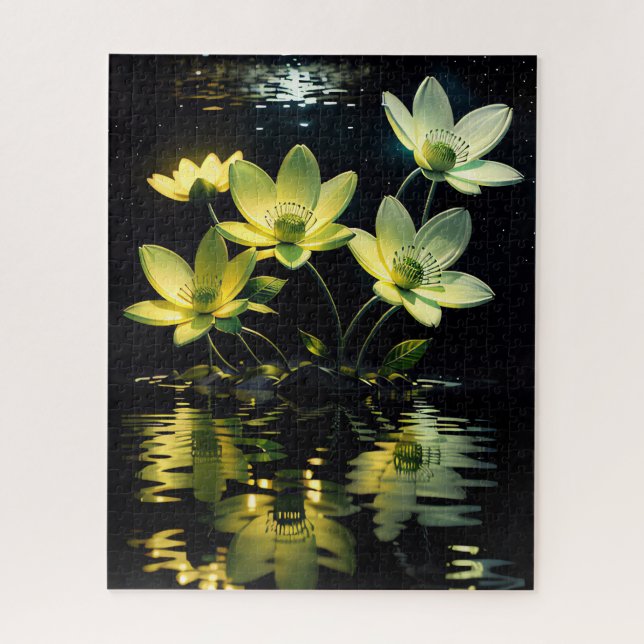 Yellow Flowers Jigsaw Puzzle (Vertical)
