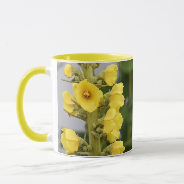 Yellow Flowers Mug (Left)
