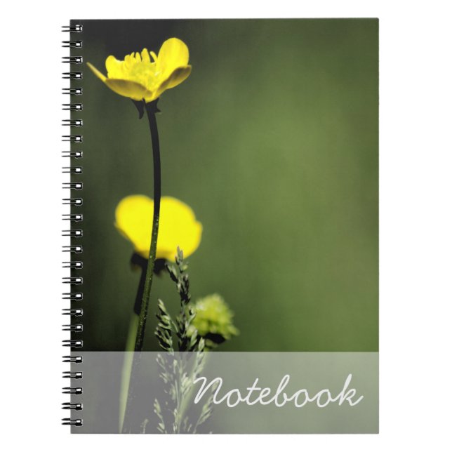 Yellow Flowers Notebook (Front)