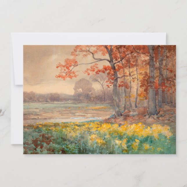 Yellow Flowers on a Grey Day | Julian Onderdonk (Front)