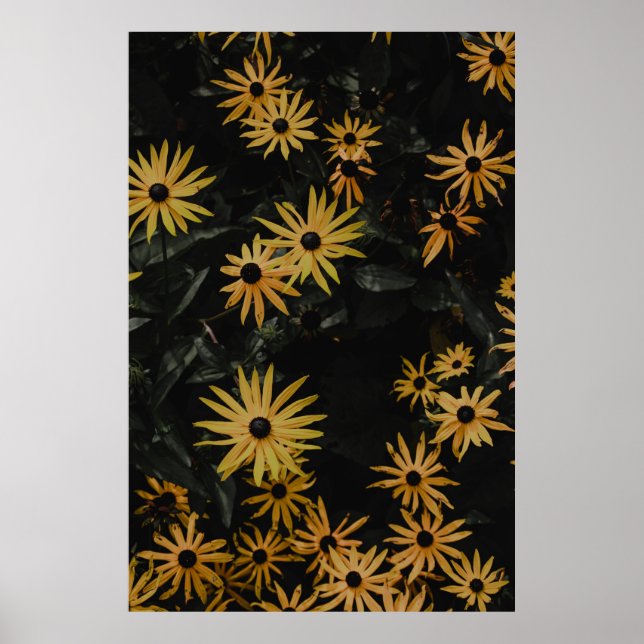 YELLOW FLOWERS POSTER (Front)
