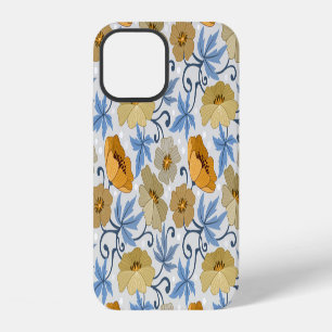Yellow Flowers: Seamless Textile Design iPhone 12 Case