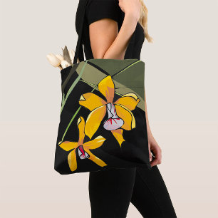 Yellow Flowers Tote Bag