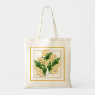 Yellow flowers tote bag