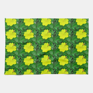 YELLOW FLOWERS towel