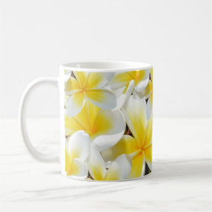 Yellow Frangipani Bouquet, Coffee Mug