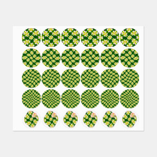 Yellow Frangipani Pattern