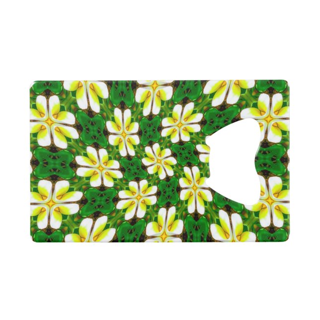 Yellow Frangipani Pattern (Front (Horizontal))